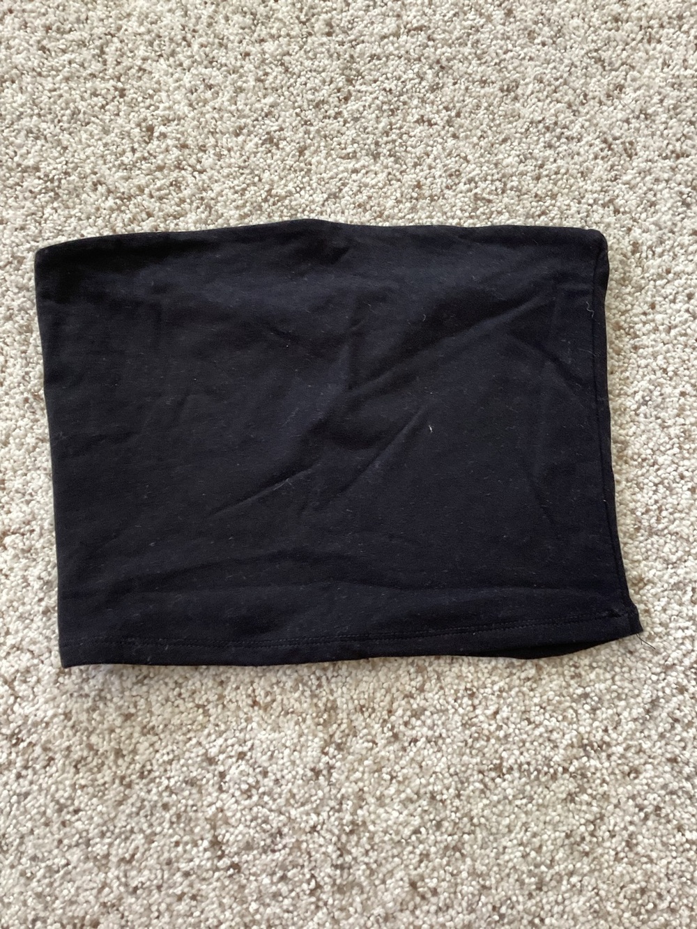 Tilly's Black Strapless Tube Mini Skirt